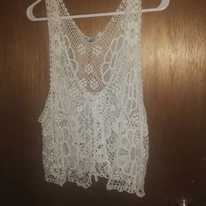 Womans Lace Vest